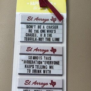 El Arroyo 3 pack Quote Magnets Set